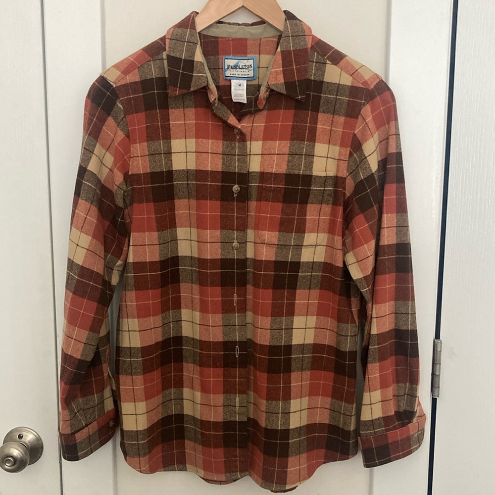 ❌s o l d. Pendleton Wool Button Down